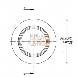 Rotule d'attelage supérieur Cat.2 Ø28,8/50,6x44,5mm gopart | GOPART Rotule d'attelage supérieur Cat.2 Ø28,8/50,6x44,5mm gopart |