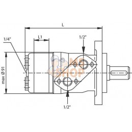 Moteur orbital 25 cm3 gopart | GOPART Moteur orbital 25 cm3 gopart | GOPARTPR#752855