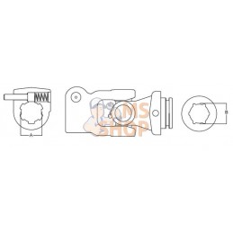 Joint de cardan complet L26 | GOPART Joint de cardan complet L26 | GOPARTPR#512844