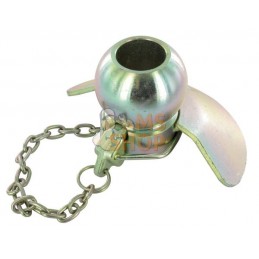Rotule d'attelage inférieure avec oreille Cat.2/2 Ø28,7/56 gopart | GOPART Rotule d'attelage inférieure avec oreille Cat.2/2 Ø28