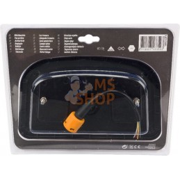 Feu arrière LED rectangle gauche, rectangulaire, 12V, 244x149x48mm, Bayonet 7-broches, gopart | GOPART Feu arrière LED rectangle
