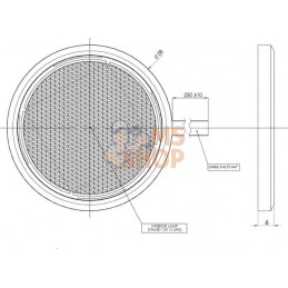 Plafonnier intérieur cabine LED rond | GOPART Plafonnier intérieur cabine LED rond | GOPARTPR#812878