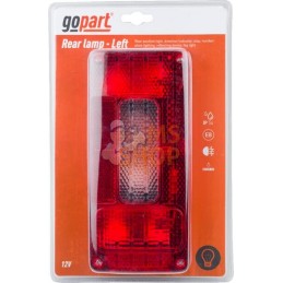 Feu arrière rectangle gauche câblé | GOPART Feu arrière rectangle gauche câblé | GOPARTPR#777281
