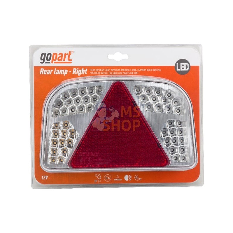Feu arrière LED rectangle droit | GOPART Feu arrière LED rectangle droit | GOPARTPR#777339 Feu arrière LED rectangle droit | GOPART Feu arrière LED rectangle droit | GOPARTPR#777339