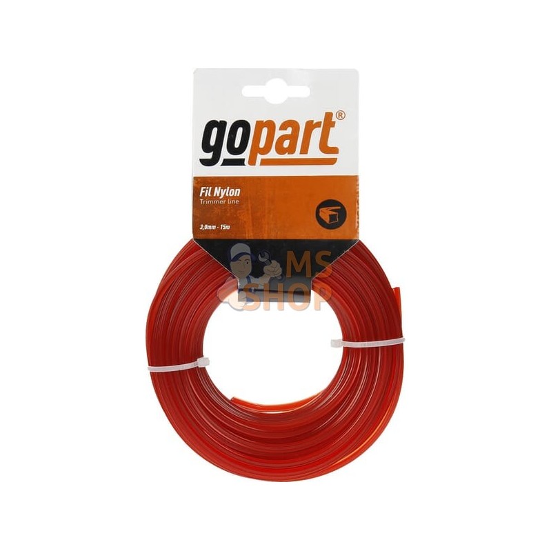 Fil de coupe Ø 3mm 15m carré rouge gopart | GOPART Fil de coupe Ø 3mm 15m carré rouge gopart | GOPARTPR#713922 Fil de coupe Ø 3mm 15m carré rouge gopart | GOPART Fil de coupe Ø 3mm 15m carré rouge gopart | GOPARTPR#713922
