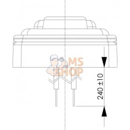 Feu de gabarit-câble LED | GOPART Feu de gabarit-câble LED | GOPARTPR#777264