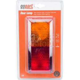 Feu arrière rectangle universel câblé | GOPART Feu arrière rectangle universel câblé | GOPARTPR#777280