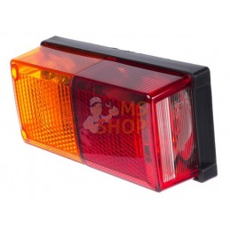 Feu arrière rectangle universel câblé | GOPART Feu arrière rectangle universel câblé | GOPARTPR#777280