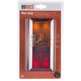 Feu arrière rectangle universel câblé | GOPART Feu arrière rectangle universel câblé | GOPARTPR#777280