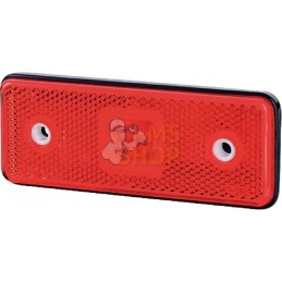 Feu de gabarit LED, 0.4/0.7W, rectangulaire, 12/24V, rouge, 112x45x11mm, 3 LED's, gopart | GOPART Feu de gabarit LED, 0.4/0.7W, 