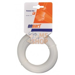 Fil de coupe Ø 2.4mm 15m rond blanc gopart | GOPART Fil de coupe Ø 2.4mm 15m rond blanc gopart | GOPARTPR#713876