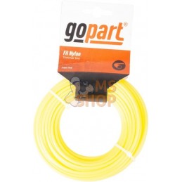 Fil de coupe Ø 3mm 15m rond Jaune gopart | GOPART Fil de coupe Ø 3mm 15m rond Jaune gopart | GOPARTPR#713925
