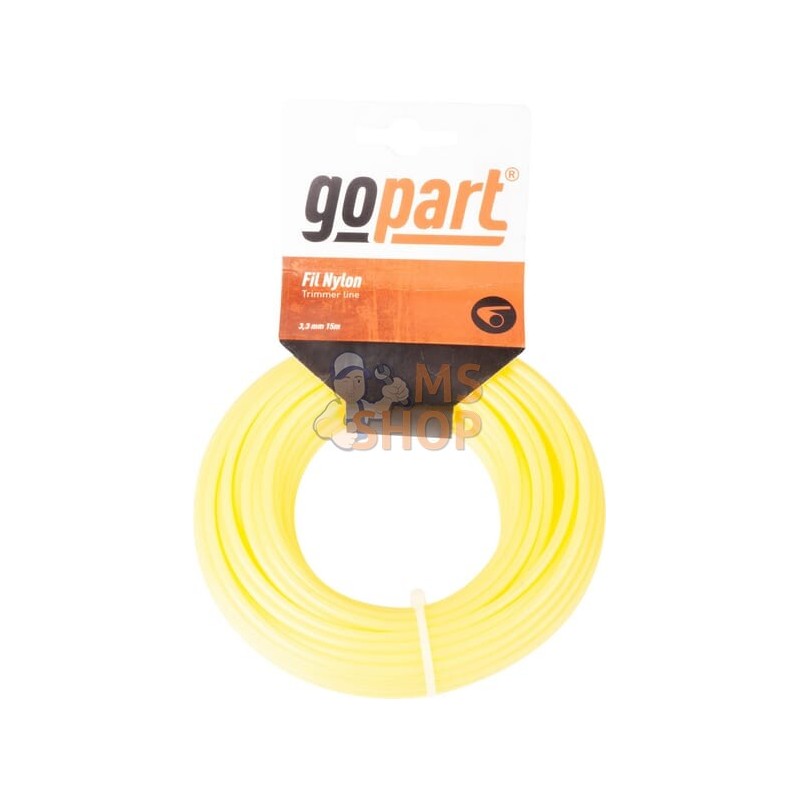 Fil de coupe Ø 3.3mm 15m rond Jaune gopart | GOPART Fil de coupe Ø 3.3mm 15m rond Jaune gopart | GOPARTPR#713910 Fil de coupe Ø 3.3mm 15m rond Jaune gopart | GOPART Fil de coupe Ø 3.3mm 15m rond Jaune gopart | GOPARTPR#713910