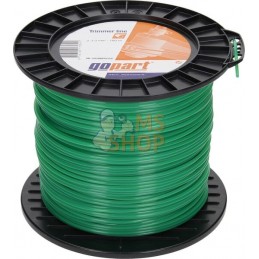 Fil de coupe Ø 3mm 180m rond vert gopart | GOPART Fil de coupe Ø 3mm 180m rond vert gopart | GOPARTPR#713726