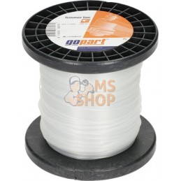 Fil de coupe Ø 1.3mm 100m rond blanc gopart | GOPART Fil de coupe Ø 1.3mm 100m rond blanc gopart | GOPARTPR#714046