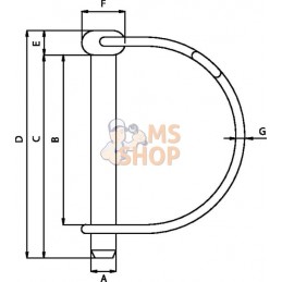 Goupille rabattable | GOPART Goupille rabattable | GOPARTPR#713944