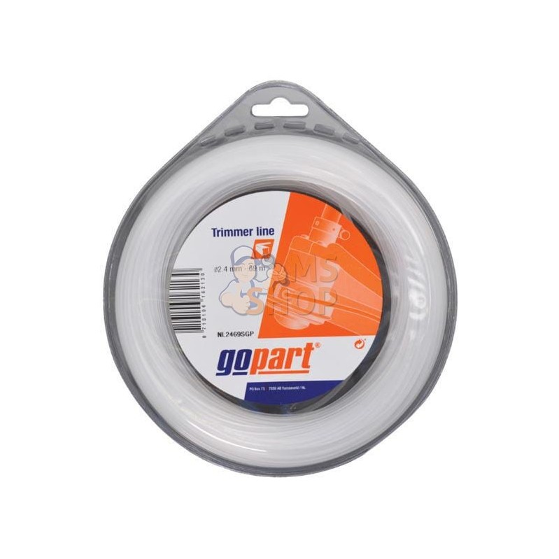 Fil de coupe Ø 2.4mm 69m rond blanc gopart | GOPART Fil de coupe Ø 2.4mm 69m rond blanc gopart | GOPARTPR#714002 Fil de coupe Ø 2.4mm 69m rond blanc gopart | GOPART Fil de coupe Ø 2.4mm 69m rond blanc gopart | GOPARTPR#714002