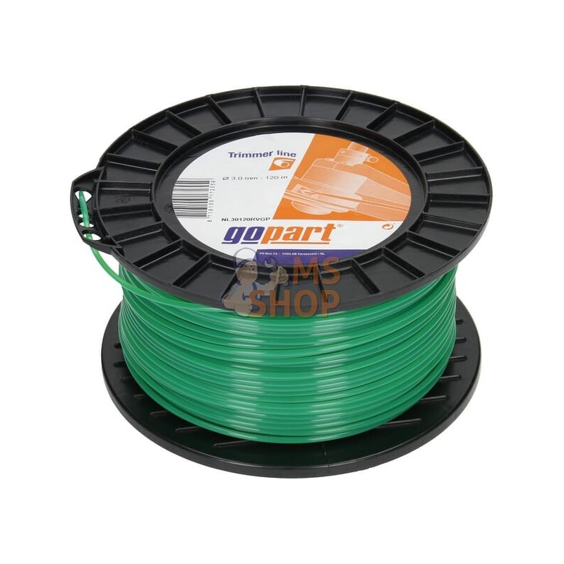 Fil de coupe Ø 3mm 120m rond vert gopart | GOPART Fil de coupe Ø 3mm 120m rond vert gopart | GOPARTPR#713707