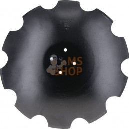 Disque de herse cranté 510 mm, 5 orifices | GOPART Disque de herse cranté 510 mm, 5 orifices | GOPARTPR#980215