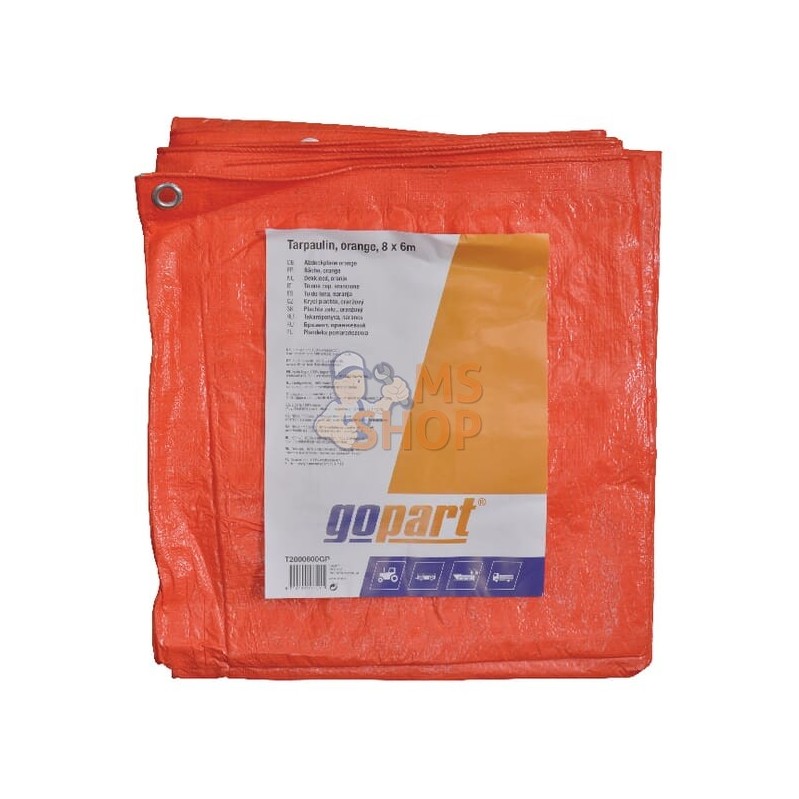 Bâche orange 8 x 6 m | GOPART Bâche orange 8 x 6 m | GOPARTPR#752819 Bâche orange 8 x 6 m | GOPART Bâche orange 8 x 6 m | GOPARTPR#752819