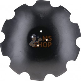 Disque de herse cranté 560 mm, 4 orifices | GOPART Disque de herse cranté 560 mm, 4 orifices | GOPARTPR#700659