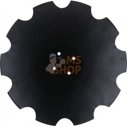 Disque de herse cranté 560 mm, 4 orifices | GOPART Disque de herse cranté 560 mm, 4 orifices | GOPARTPR#700659