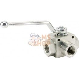 Vanne à bille 3/2-L - 3/4"BSP | GOPART Vanne à bille 3/2-L - 3/4"BSP | GOPARTPR#479409