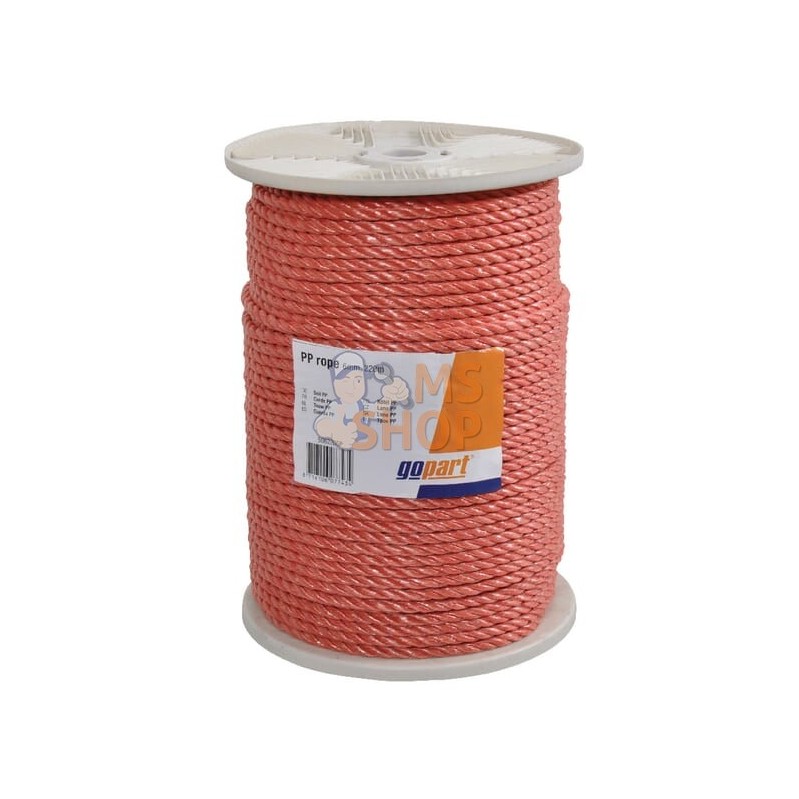 Corde PP orange 4 mm, 220 m | GOPART Corde PP orange 4 mm, 220 m | GOPARTPR#661584 Corde PP orange 4 mm, 220 m | GOPART Corde PP orange 4 mm, 220 m | GOPARTPR#661584