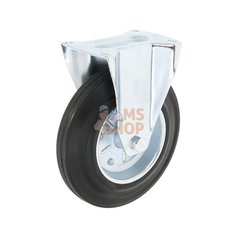 Roue fixe rigide Ø200x45mm, Fixation de plaque: 135x105mm Load: 200kg gopart | GOPART Roue fixe rigide Ø200x45mm, Fixation de pl Roue fixe rigide Ø200x45mm, Fixation de plaque: 135x105mm Load: 200kg gopart | GOPART Roue fixe rigide Ø200x45mm, Fixation de pl
