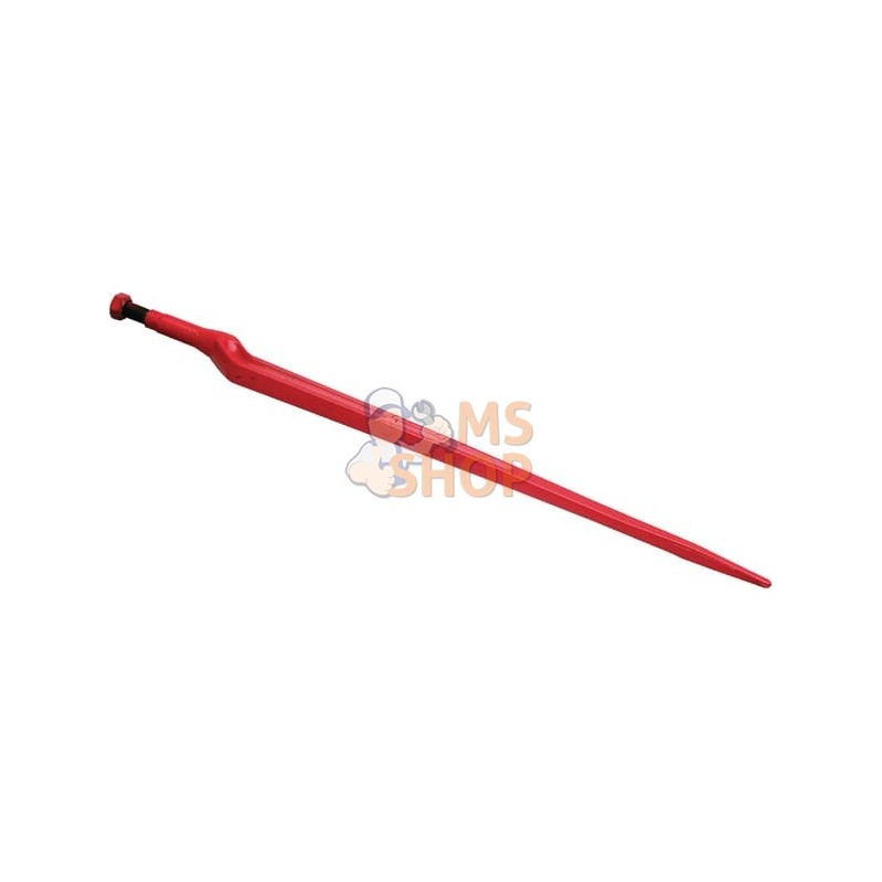 Dent chargeur 70mm double T section 36M22X1,5 mm, extrémité pointue avec écrou M22X1,5 mm, rouge, gopart | GOPART Dent chargeur 