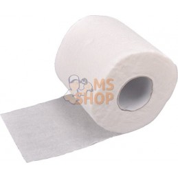 Papier toilette, rouleau blanc, 10cm x 28m, 2 plis, extérieur Ø100mm, gaufré, 48 rouleaux, gopart | GOPART Papier toilette, roul