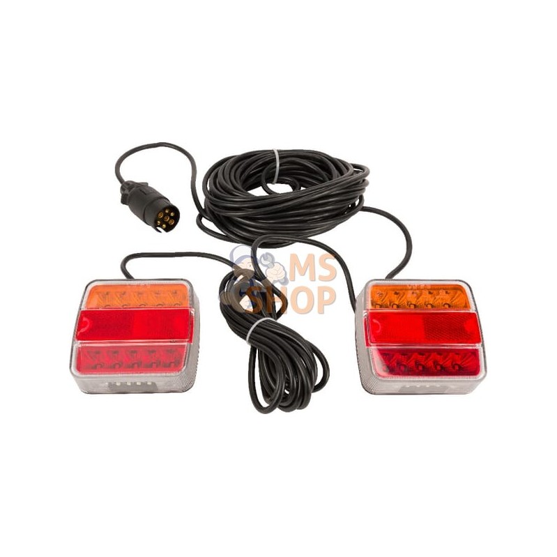 Kit signalisation LED feux arrière câble 12 m à fixer | GOPART Kit signalisation LED feux arrière câble 12 m à fixer | GOPARTPR#