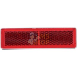 Catadioptre rectangle rouge 69x20mm | GOPART Catadioptre rectangle rouge 69x20mm | GOPARTPR#713973