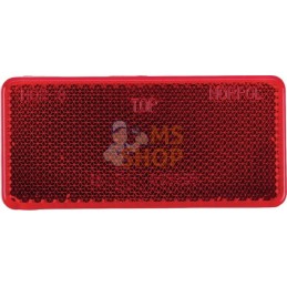 Catadioptre rectangle rouge 94x44mm | GOPART Catadioptre rectangle rouge 94x44mm | GOPARTPR#713975
