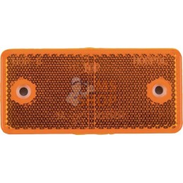 Catadioptre rectangle orange 94x44mm à visser | GOPART Catadioptre rectangle orange 94x44mm à visser | GOPARTPR#713982