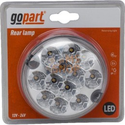Feu arrière recul LED rond câblé | GOPART Feu arrière recul LED rond câblé | GOPARTPR#777259