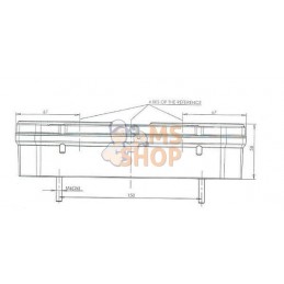 Feu arrière rectangle droit 242x134 | GOPART Feu arrière rectangle droit 242x134 | GOPARTPR#777325