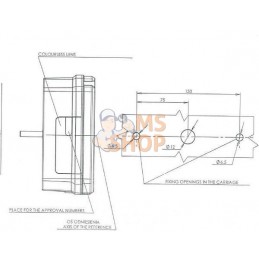 Feu arrière rectangle droit 242x134 | GOPART Feu arrière rectangle droit 242x134 | GOPARTPR#777325