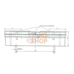 Feu arrière rectangle droit - UK | GOPART Feu arrière rectangle droit - UK | GOPARTPR#777312