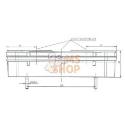 Feu arrière rectangle gauche 242x134mm | GOPART Feu arrière rectangle gauche 242x134mm | GOPARTPR#777267