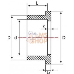 Douille à collet en PVC 160mm | GOPART Douille à collet en PVC 160mm | GOPARTPR#922088