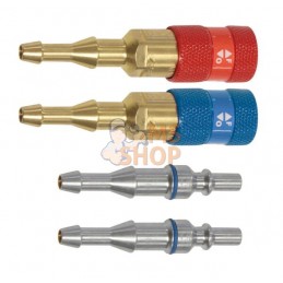 Lot de raccords rapides OX & AD + 4 colliers (Ø > 6.3 mm) | GYS Lot de raccords rapides OX & AD + 4 colliers (Ø > 6.3 mm) | GYSP