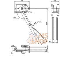 Dent de herse Ø12 Horsch | HORSCH Dent de herse Ø12 Horsch | HORSCHPR#752058