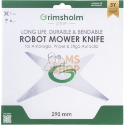 Lame robot 4 dents Stiga 29cm | GRIMSHOLM Lame robot 4 dents Stiga 29cm | GRIMSHOLMPR#1089655