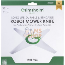 Lame robot 4 dents Stiga 25cm | GRIMSHOLM Lame robot 4 dents Stiga 25cm | GRIMSHOLMPR#1089659