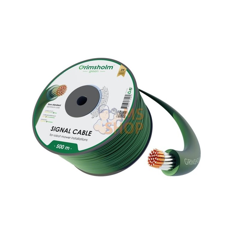 Câble Euro Standard ø2,7mm - 500m | GRIMSHOLM Câble Euro Standard ø2,7mm - 500m | GRIMSHOLMPR#1089666