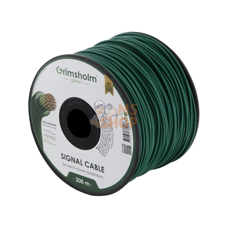 Câble Euro Standard ø2,7mm - 200m | GRIMSHOLM Câble Euro Standard ø2,7mm - 200m | GRIMSHOLMPR#1089669