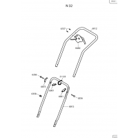 Pièces détachées GUIDON TONDEUSE N32 OUTILS WOLF - MSSHOP