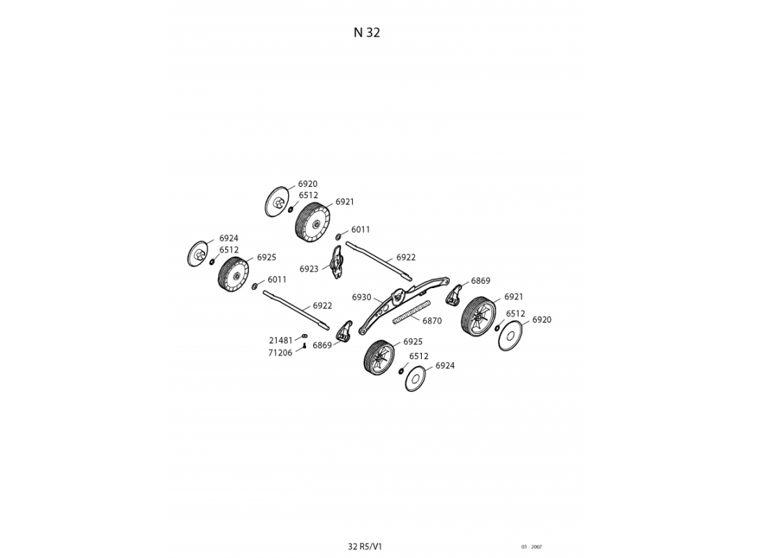 4 - ROUES-HAUTEUR DE COUPE | N32