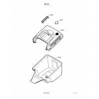 Pièces détachées PANIER TONDEUSE N32 OUTILS WOLF - MSSHOP